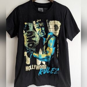 Hulk Hogan 'Hollywood Rulez' nWo Shirt Modern Reproduction